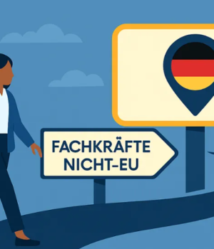 Die Work-and-Stay-Agentur kommt Fachkräfte aus der Nicht EU