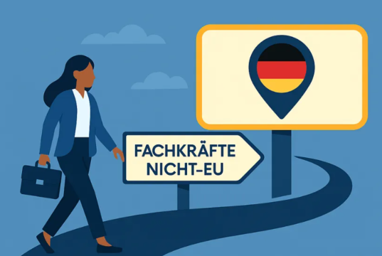 Die Work-and-Stay-Agentur kommt Fachkräfte aus der Nicht EU