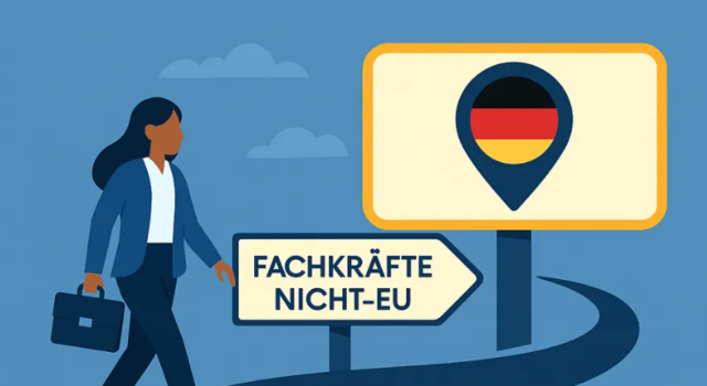 Die Work-and-Stay-Agentur kommt Fachkräfte aus der Nicht EU