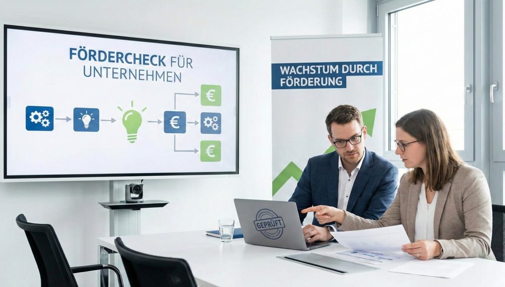 Fördercheck für Unternehmen