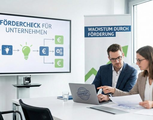 Fördercheck für Unternehmen