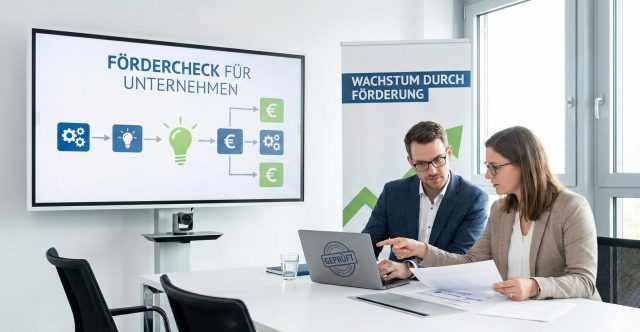 Fördercheck Unternehmen