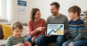Kindergeld steigt ab Januar 2026 auf 259 Euro
