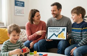 Kindergeld steigt ab Januar 2026 auf 259 Euro