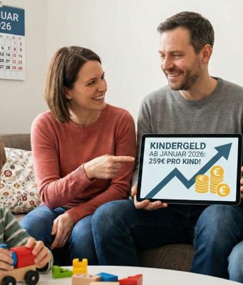 Kindergeld steigt ab Januar 2026 auf 259 Euro