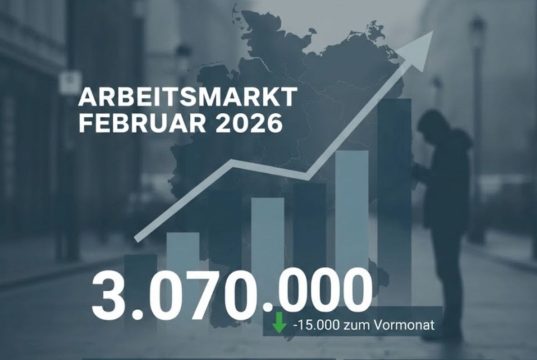 Arbeitsmarkt im Februar 2026 kaum Dynamik