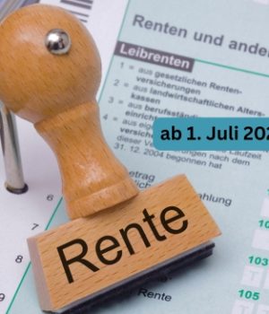 Renten steigen um mehr als 4 Prozent