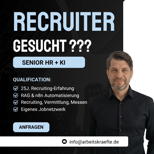 Recruiter gesucht und gefunden