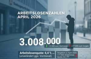 Arbeitsmarkt im April 2026