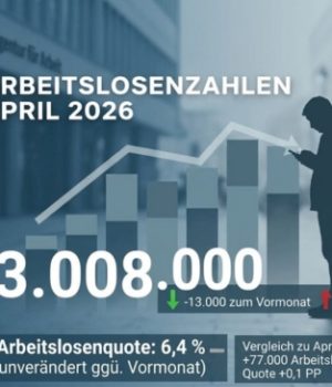 Arbeitsmarkt im April 2026