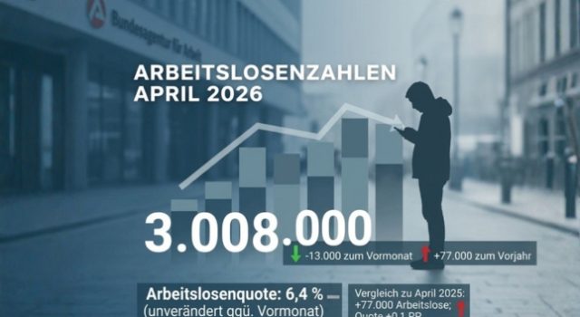 Arbeitsmarkt im April 2026